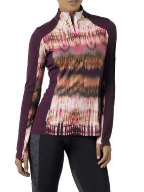Prana Sierra 1/4 Zip Long Sleeve Size M